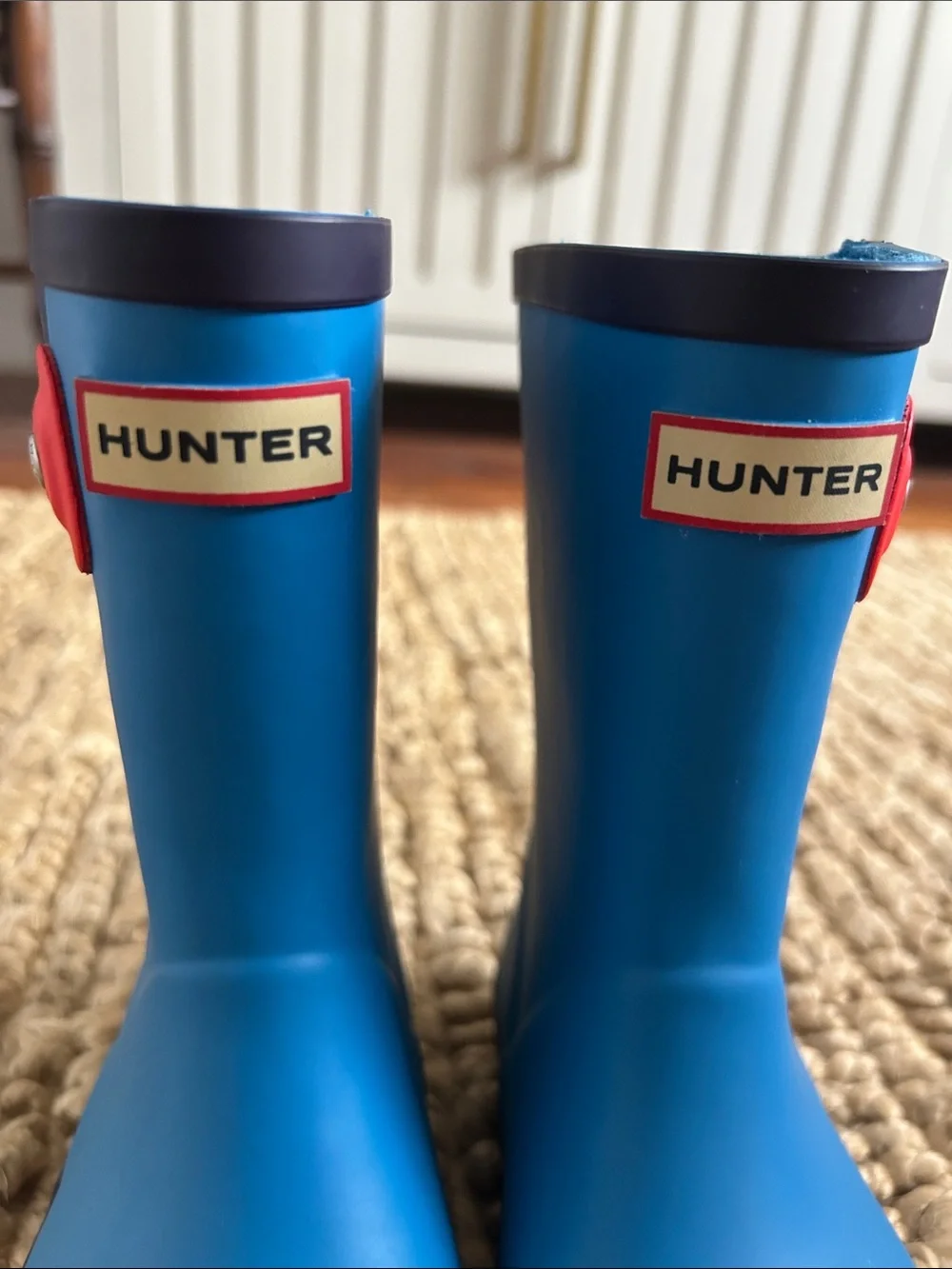 Buckle Strap Rain Boot - Hunter